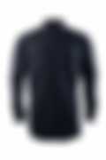 A navy fire-resistant work shirt with two front chest pockets, designed for industrial or firefighting safety.