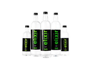 Ornate Multiple Bottles of 8 Elixir Water